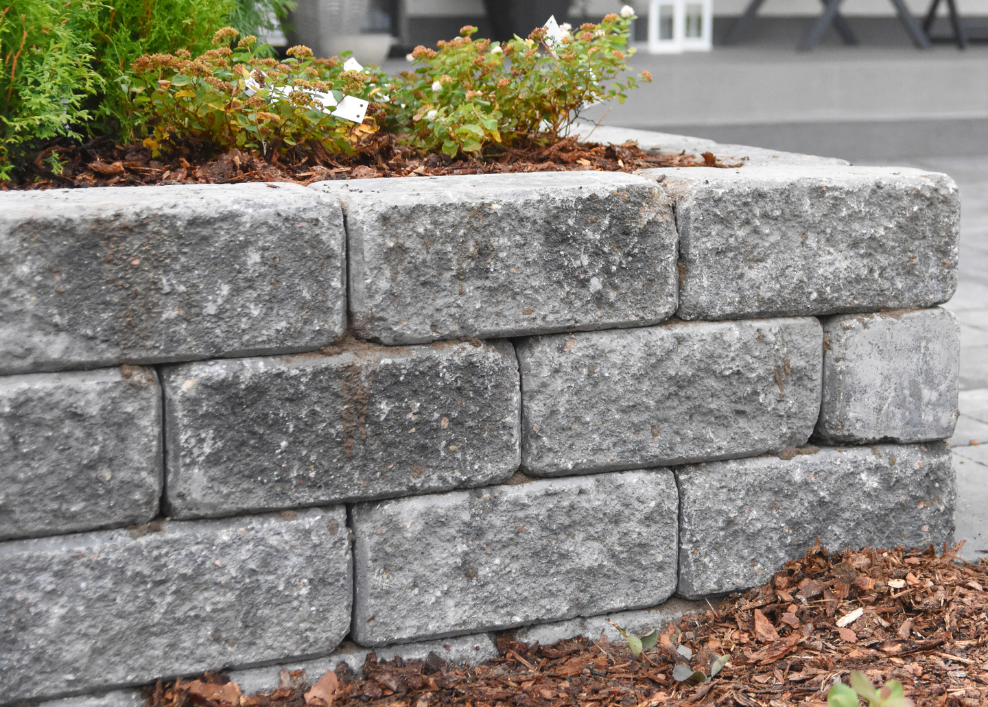 Antiikkimuurikivi Lakka sileä harmaa 360x180x150mm 18,5kpl/m²