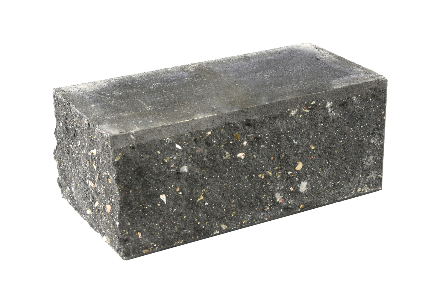 Citymuurikivi Lakka kulma musta 360x180x150mm