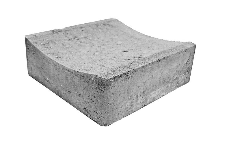 Kourulaatta Lakka harmaa 240x240x80/65mm