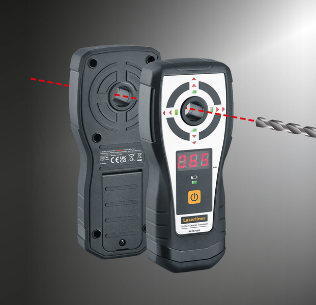 Porauskohdistin Laserliner CenterScanner Compact