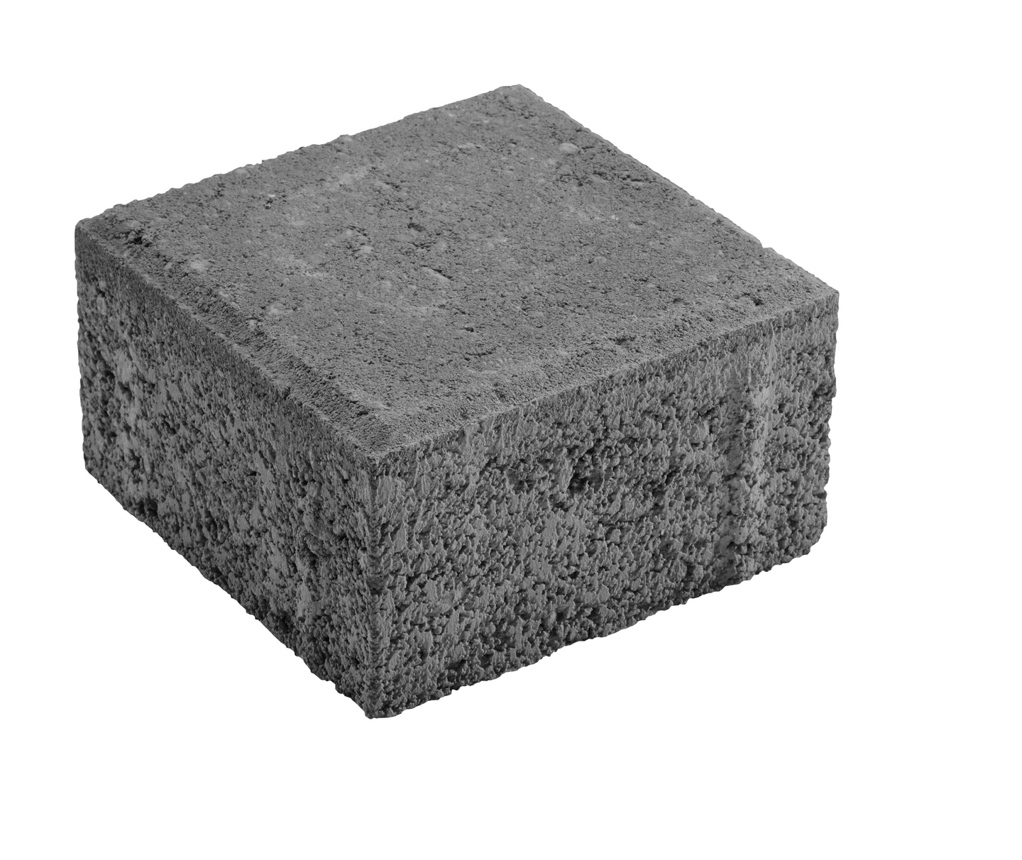 Nupukivi Lakka 60 musta  138x138x60mm 51kpl/m²