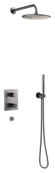 Suihkujärjestelmä Damixa Silhouet 57161.5500 piilo grafiitti