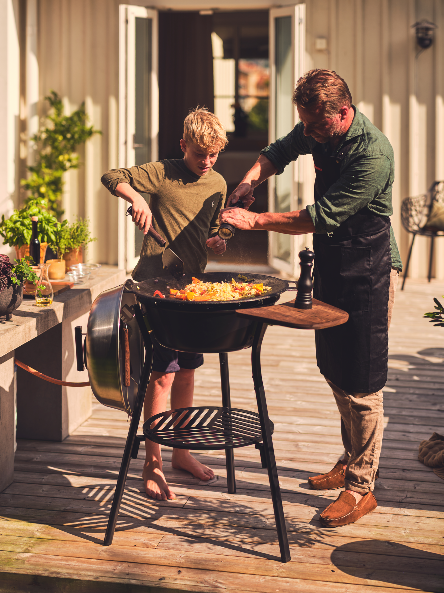 Kaasupoltin Muurikka 48 LL musta teräs