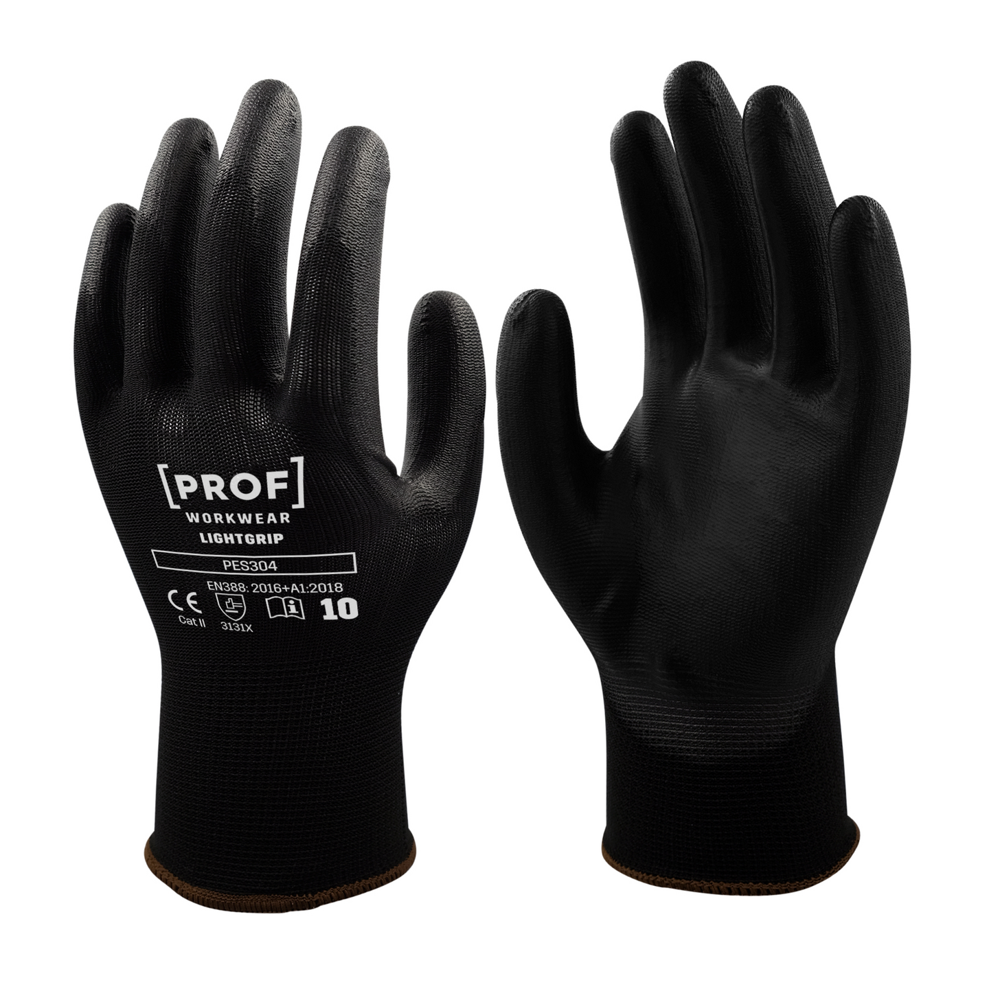 Käsineet PROF PU LIGHTGRIP MU 10PR