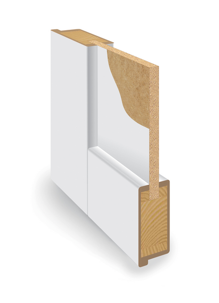 Sisäovi Viljandi Forte M3 massiivikehysovi valkoinen