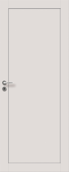 Sisäovi Viljandi Forte M1 massiivikehysovi valkoinen