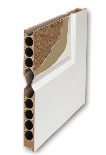 Sisäovi Viljandi Caspian lujapeiliovi valkoinen