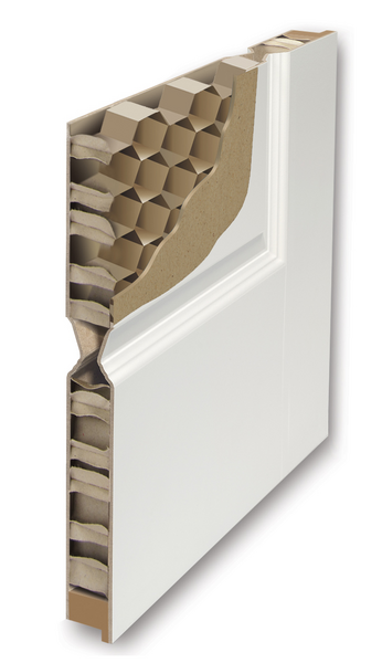 Sisäovi Viljandi Caspian peiliovi 6-ruutuinen valkoinen