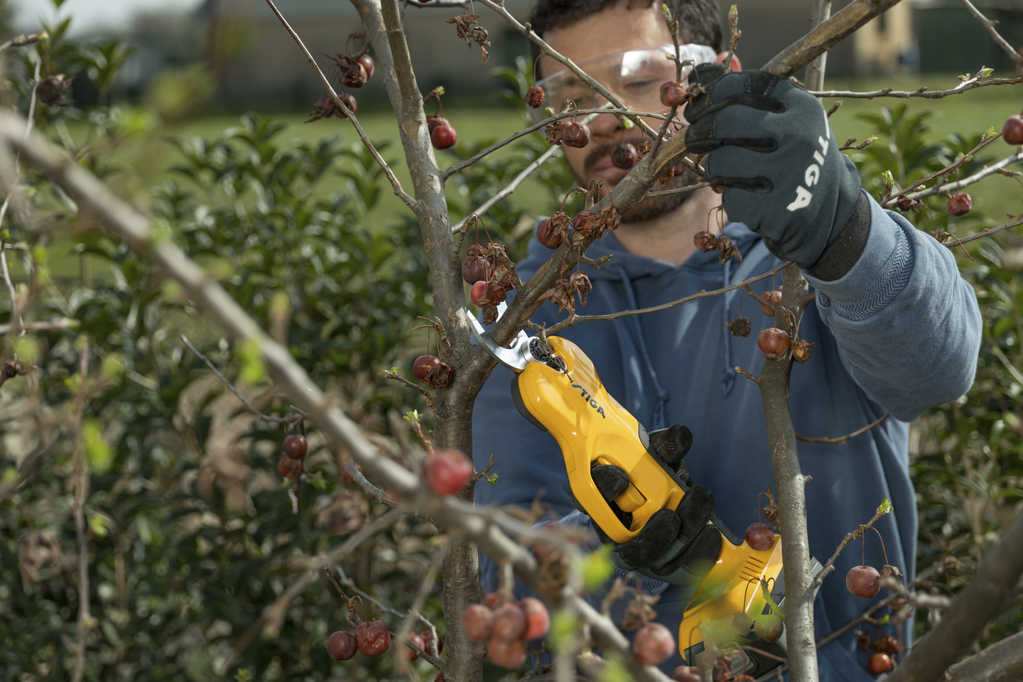 Akkuoksasakset Stiga SC 100e Kit 1x2,0Ah