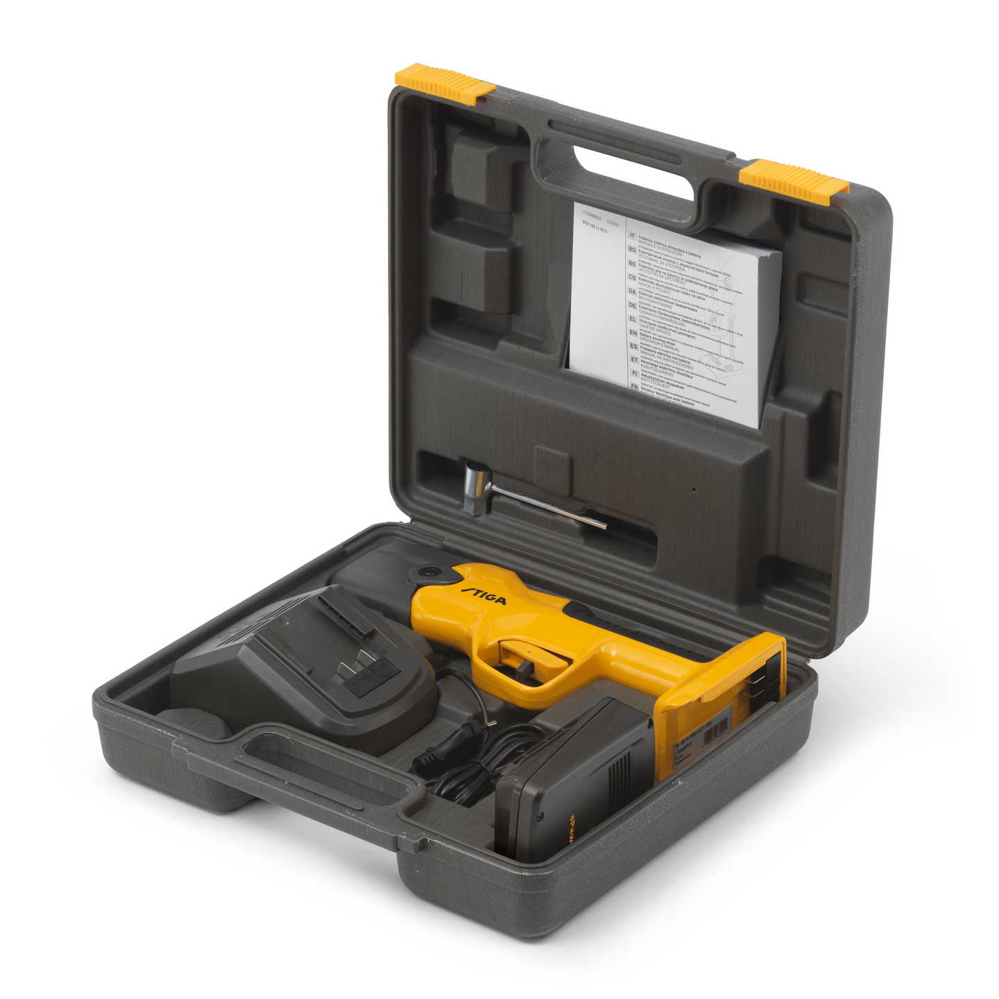 Akkuoksasakset Stiga SC 100e Kit 1x2,0Ah