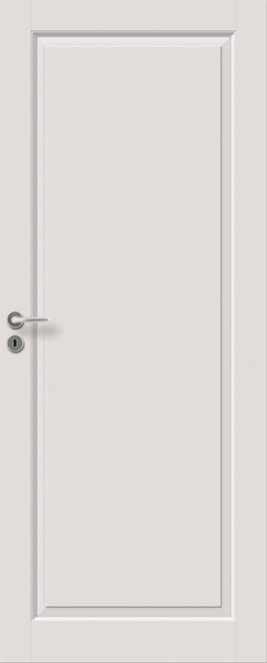 Sisäovi Viljandi Sensa M1 massiivikehysovi valkoinen