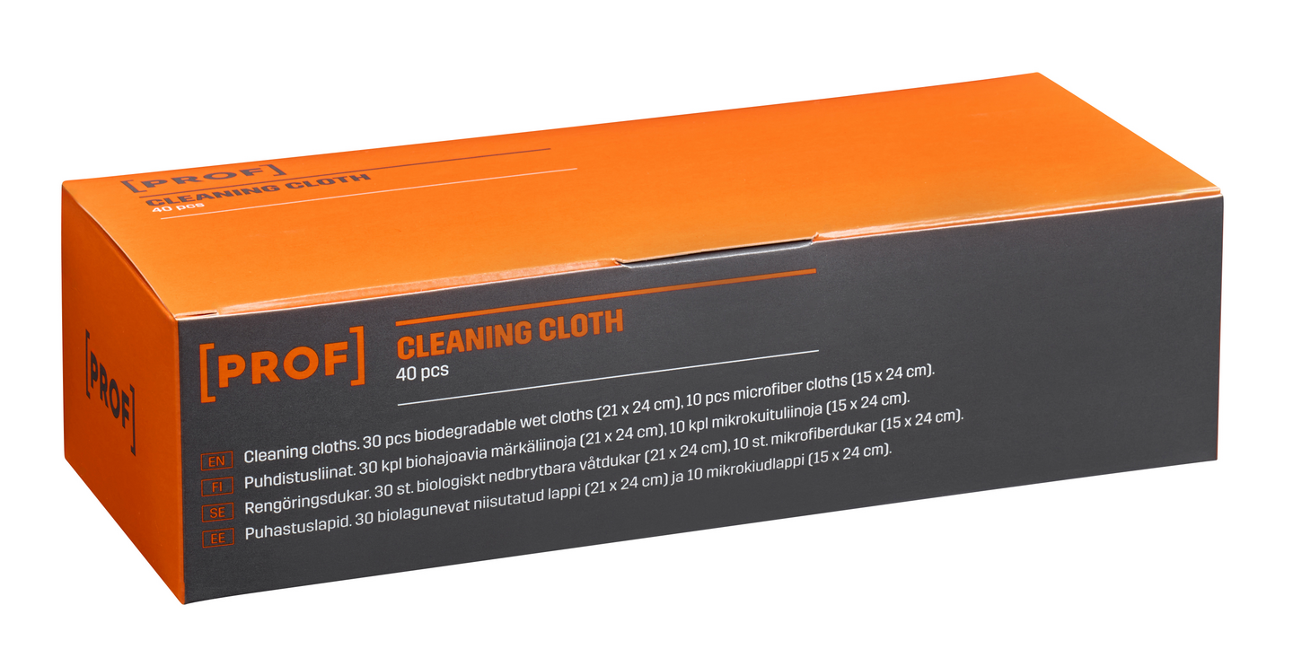 Puhdistusliinasarja PROF 21x25cm 40kpl