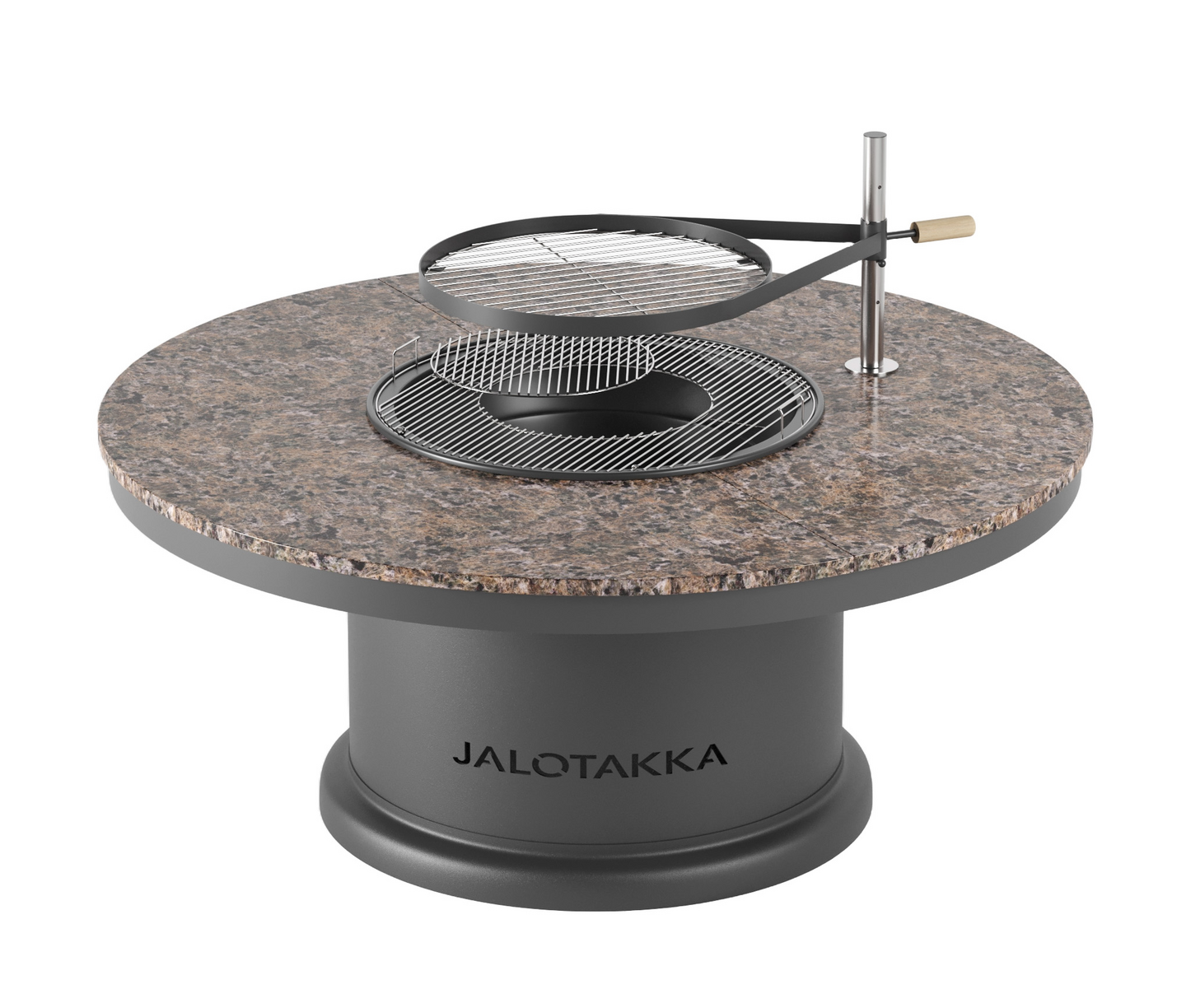 PÖYTÄGRILLI APETIT JTG/3  MATALA JALKA