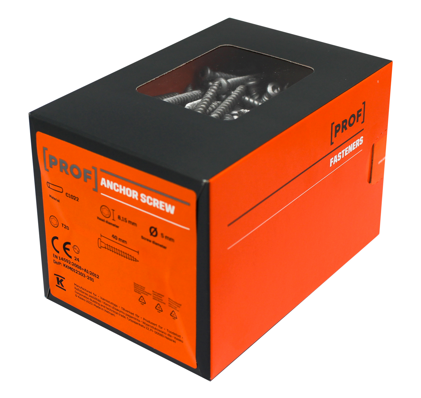 ANKARSKRUV 5X40 C4 T20 250ST PROF