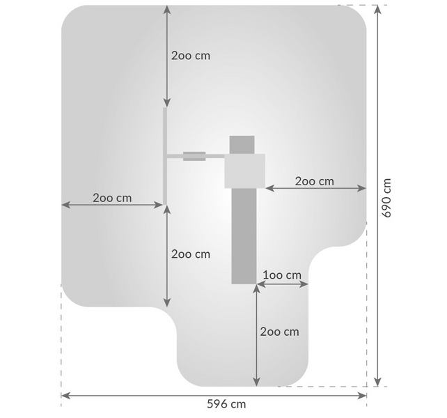 Kiipeilytorni ja keinu Fungoo Funny3