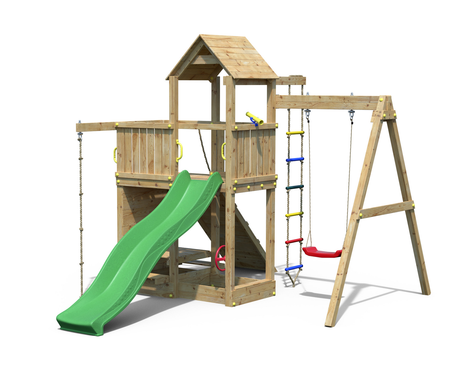 Kiipeilytorni ja keinu Fungoo Activer