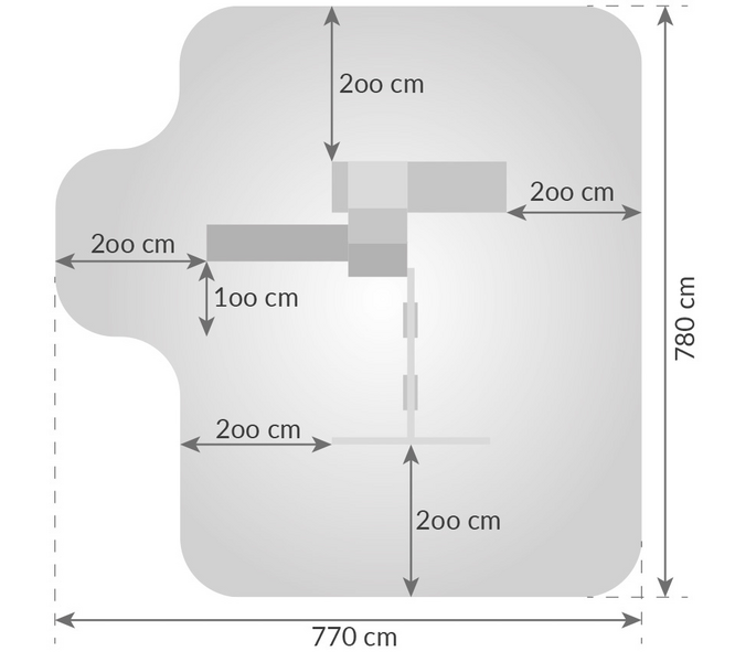 Kiipeilytorni ja keinuilla Fungoo FL