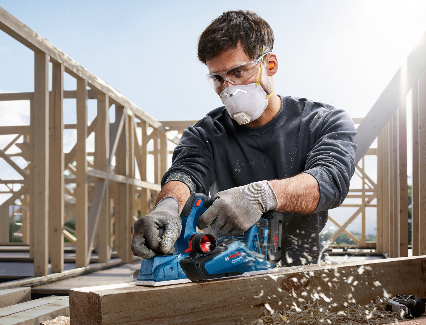 Akkuhöylä Bosch GHO 18V-26 Solo