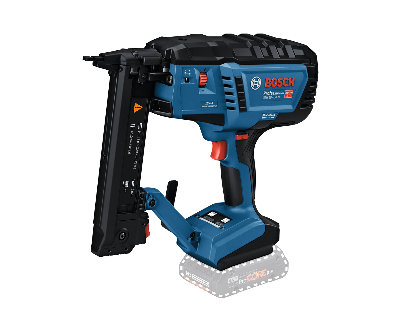 Akkuhakasnaulain Bosch GTH 18V-38 M Solo