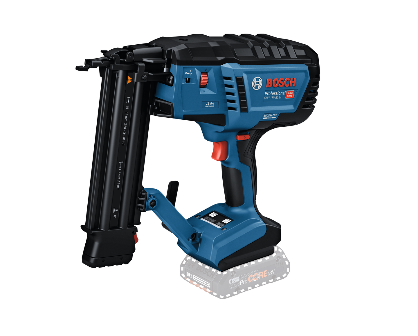 Akkuviimeistelynaulain Bosch GNH 18V-50 M Solo