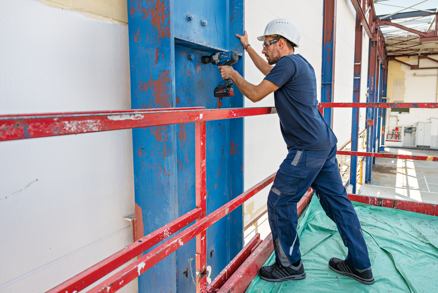 Akkuiskumutterinväännin Bosch GDS 18V-1600 HC Solo