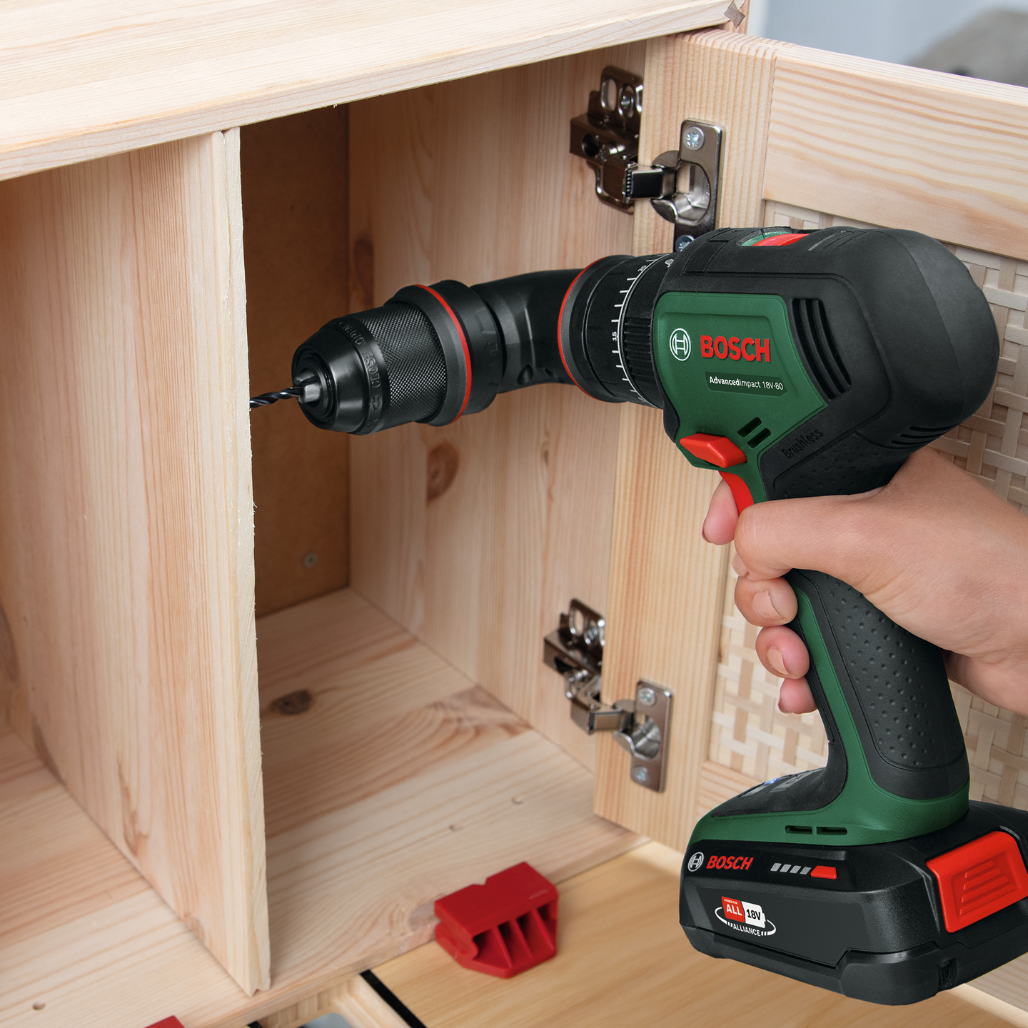 Akkuiskuporakone Bosch AdvancedImpact 18V-80 Solo