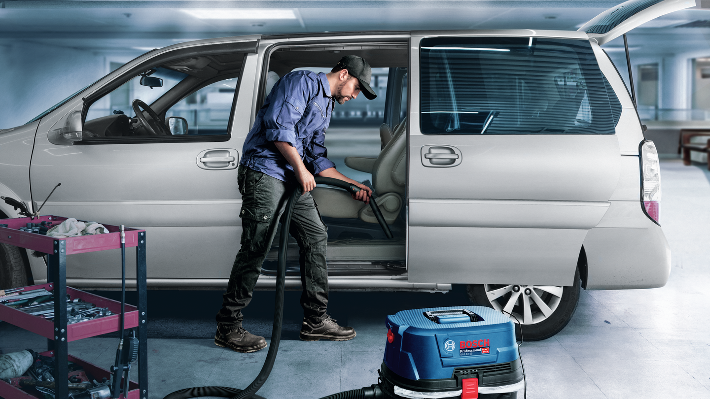 Märkä-/kuivaimuri Bosch GAS 12-25 PL