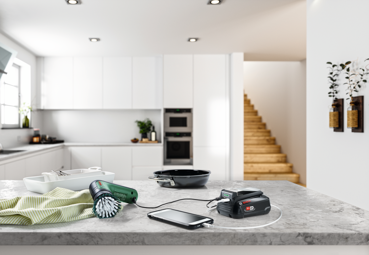 Adapteri Bosch UniversalUSB 18V-45