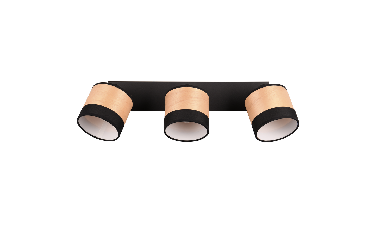 Kattospotti TRIO Bolzano 3-osainen E14 mattamusta