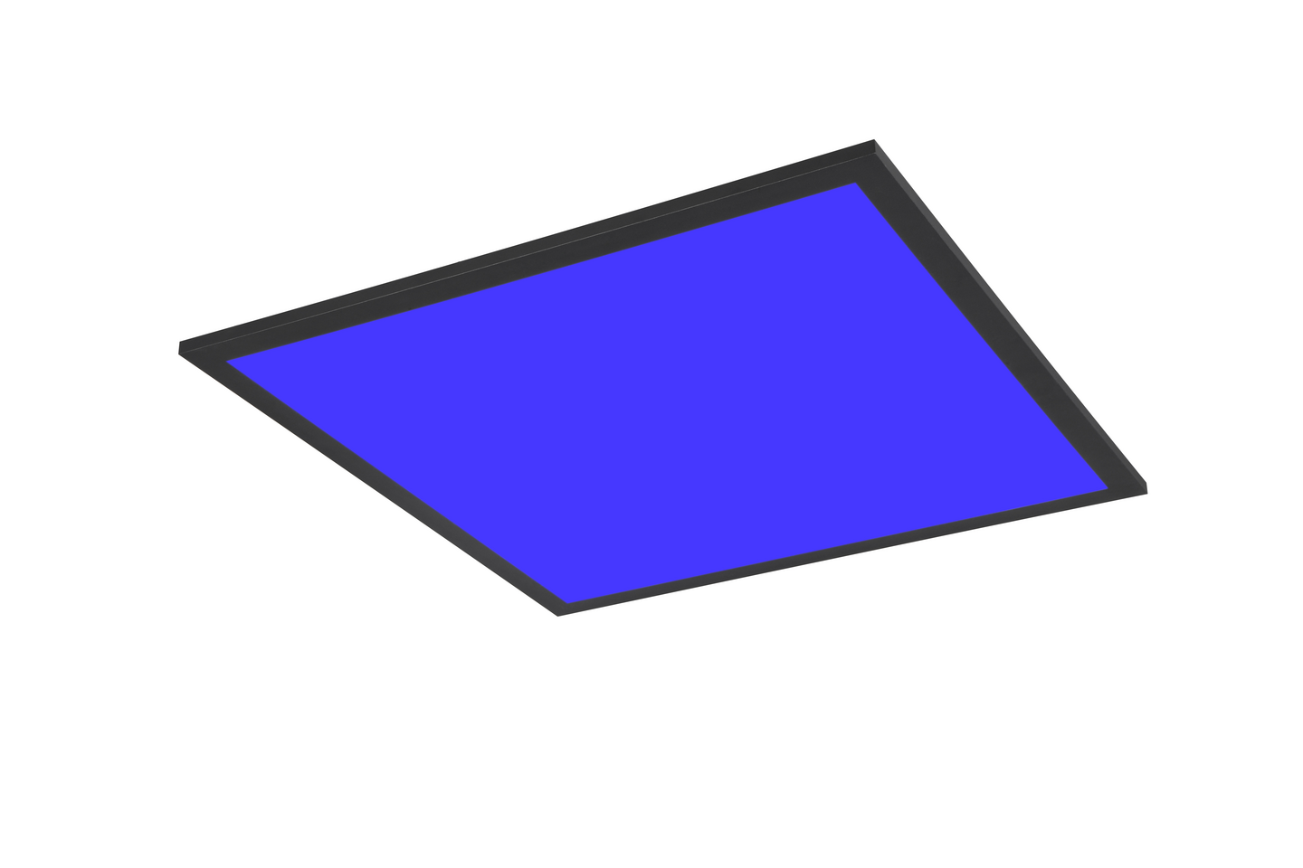 Plafondi TRIO Beta 18W 44,5 cm mattamusta RGBW