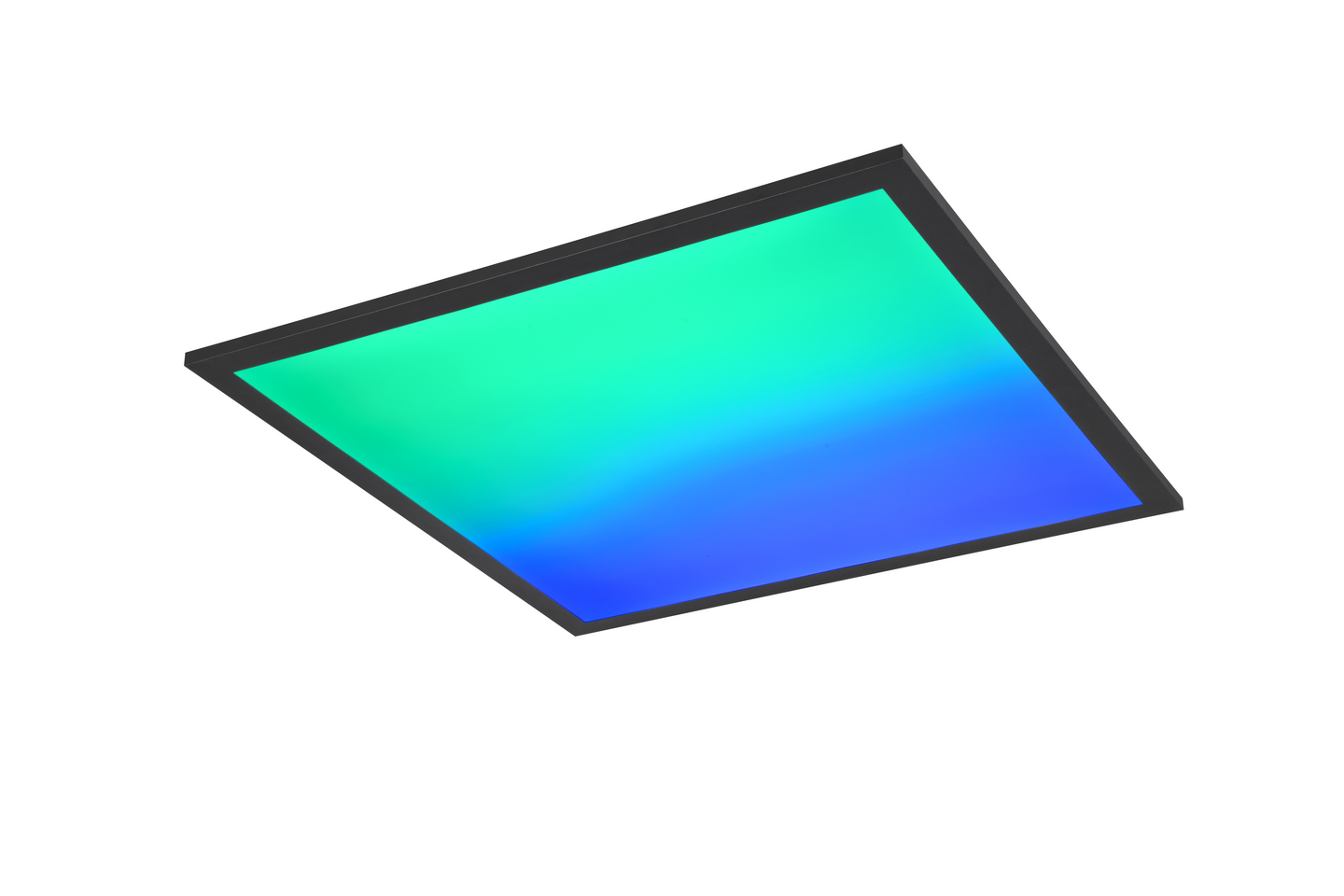 Plafondi TRIO Beta 18W 44,5 cm mattamusta RGBW