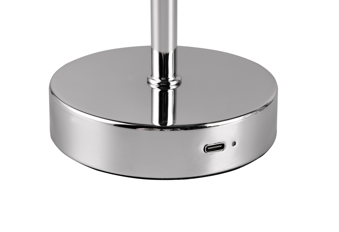 Pöytävalaisin TRIO Jeff led 1,5W 120lm kromi ladattava