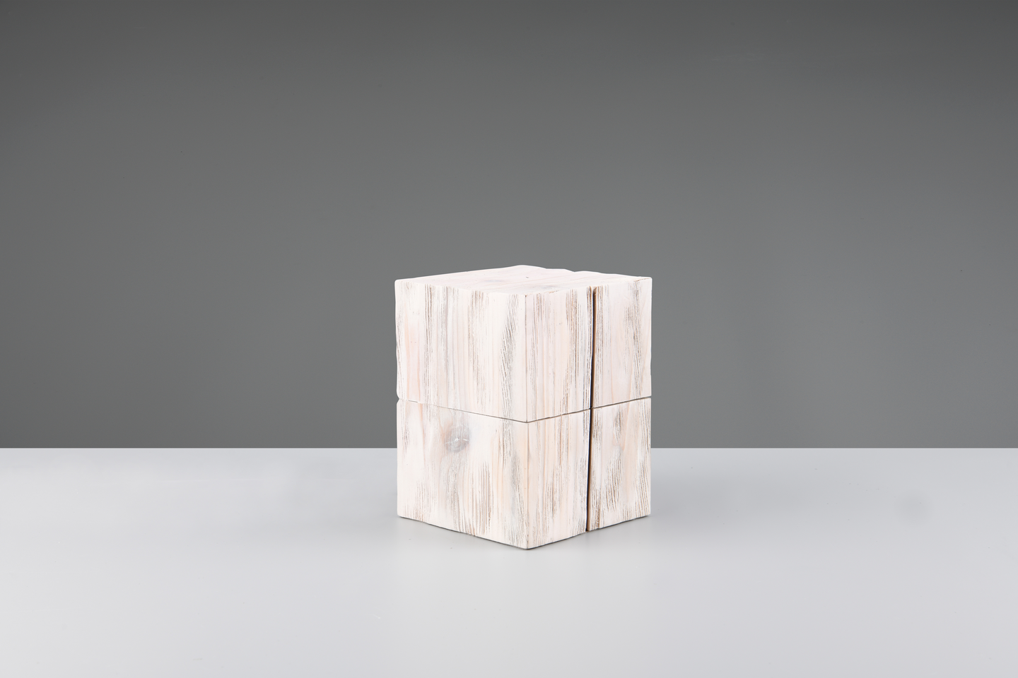 Pöytävalaisin TRIO Treasure sis. E14 valkoinen