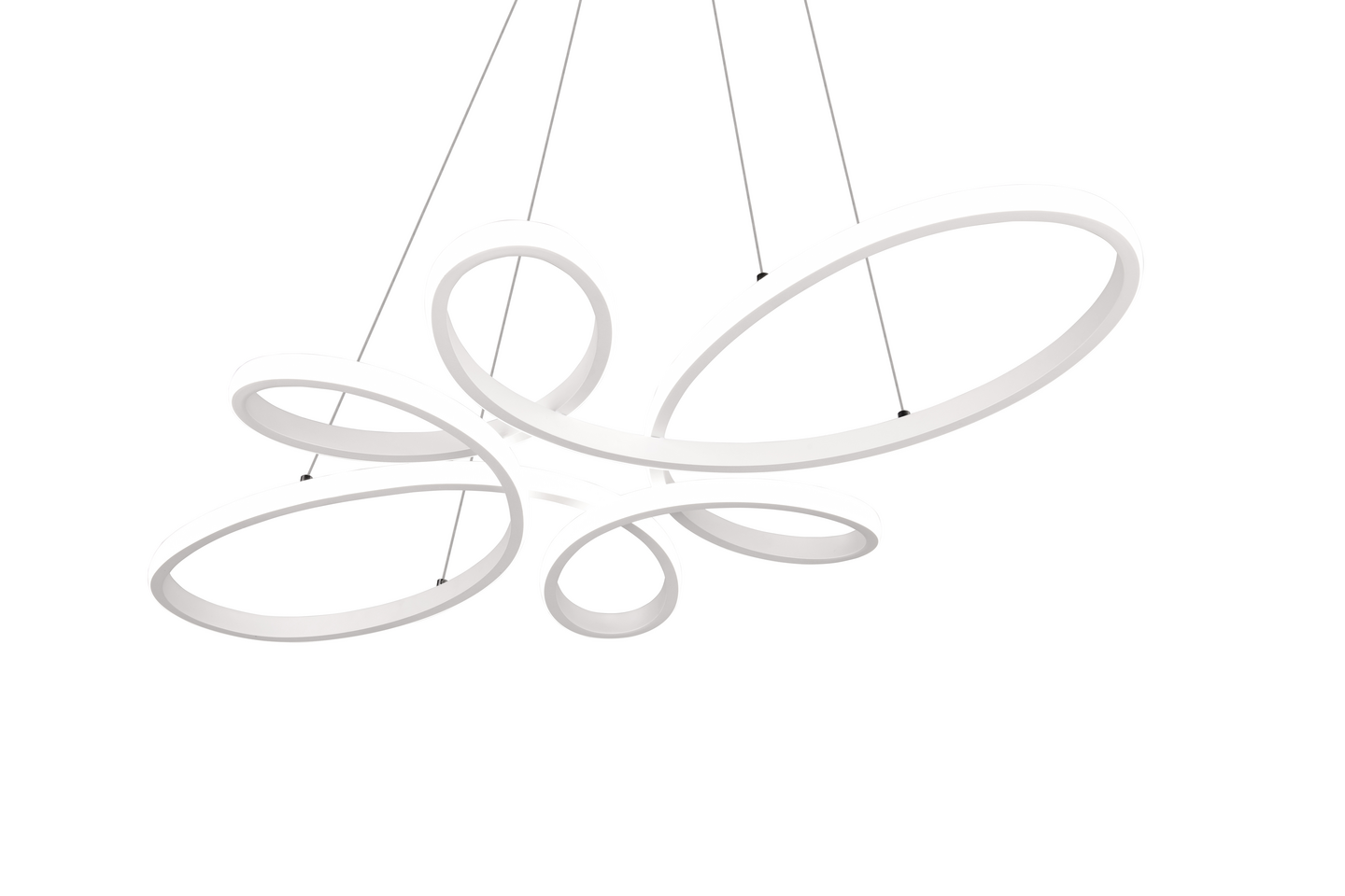 Riippuvalaisin TRIO Fly 32W mattavalkoinen 4000K