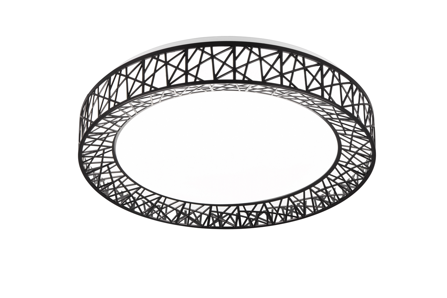 Plafondi TRIO Cluster 40W 48 cm musta