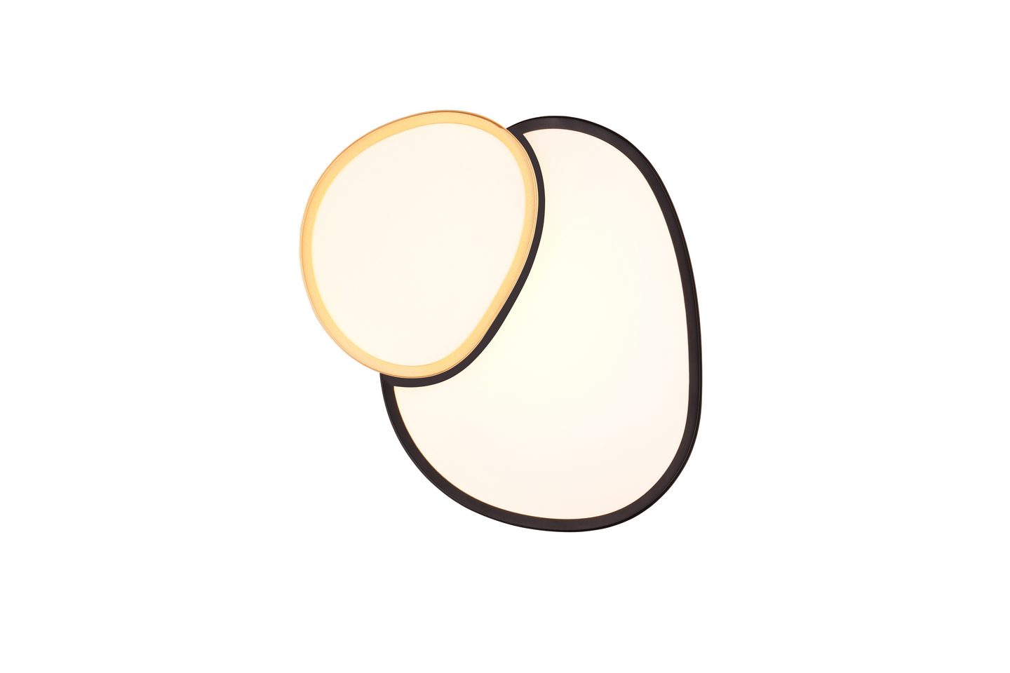 Kattovalaisin TRIO Rise 21W 43 cm musta/kulta