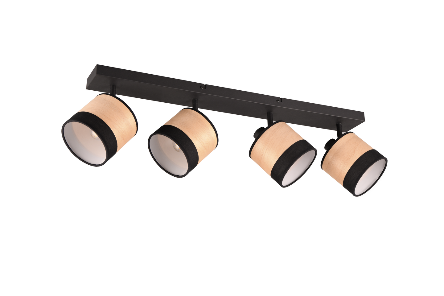 Kattospotti TRIO Bolzano 4-osainen E14 mattamusta