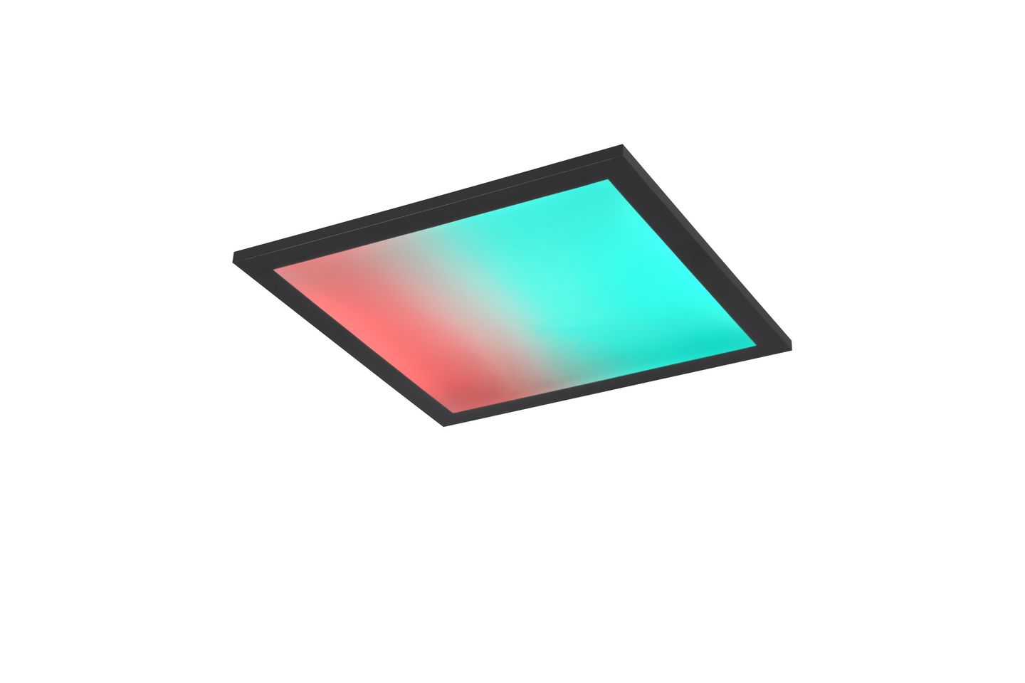 Plafondi TRIO Beta 13W 29,5 cm mattamusta RGBW