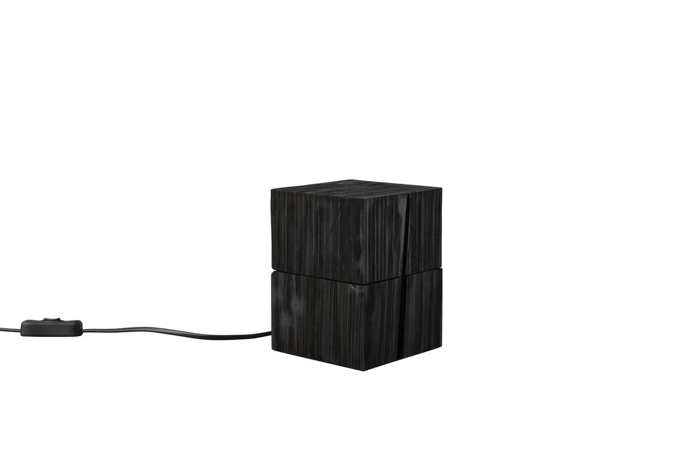 Pöytävalaisin TRIO Treasure sis. E14 musta