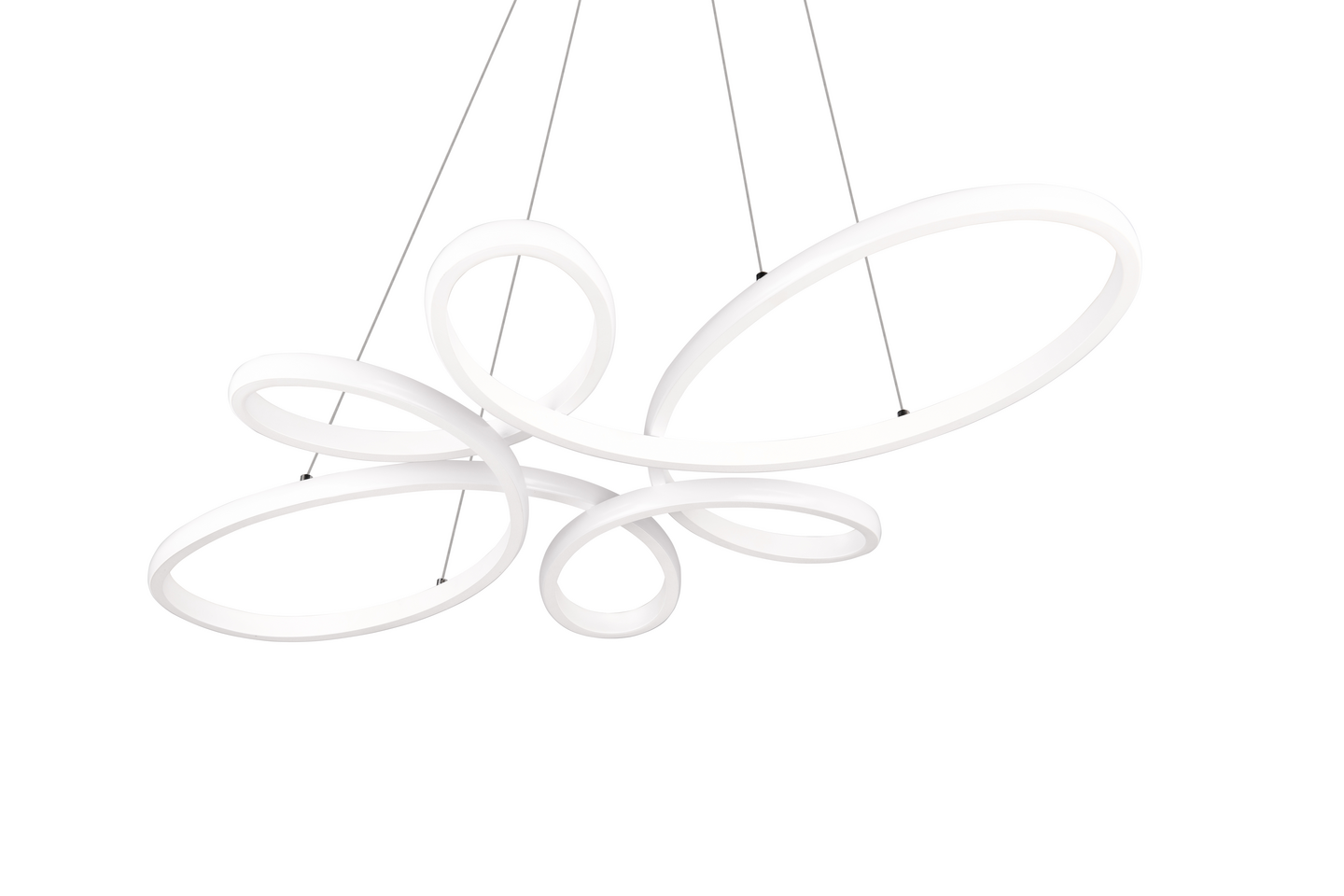 Riippuvalaisin TRIO Fly 32W mattavalkoinen 4000K