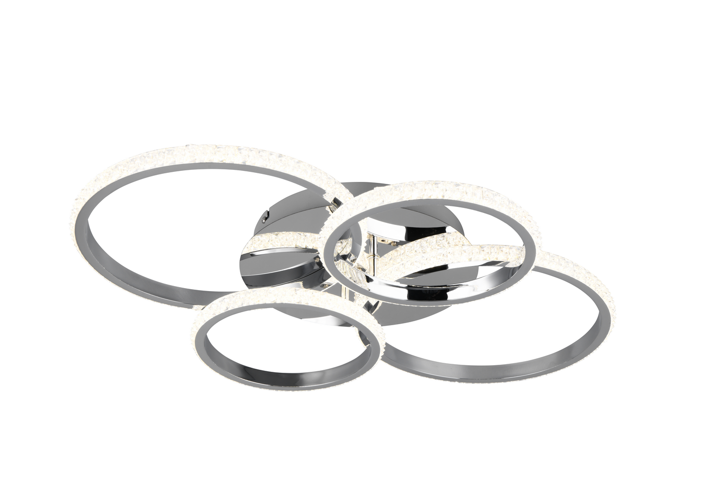 Kattovalaisin TRIO Cires led 27W kromi/kristalliefekti 4000K
