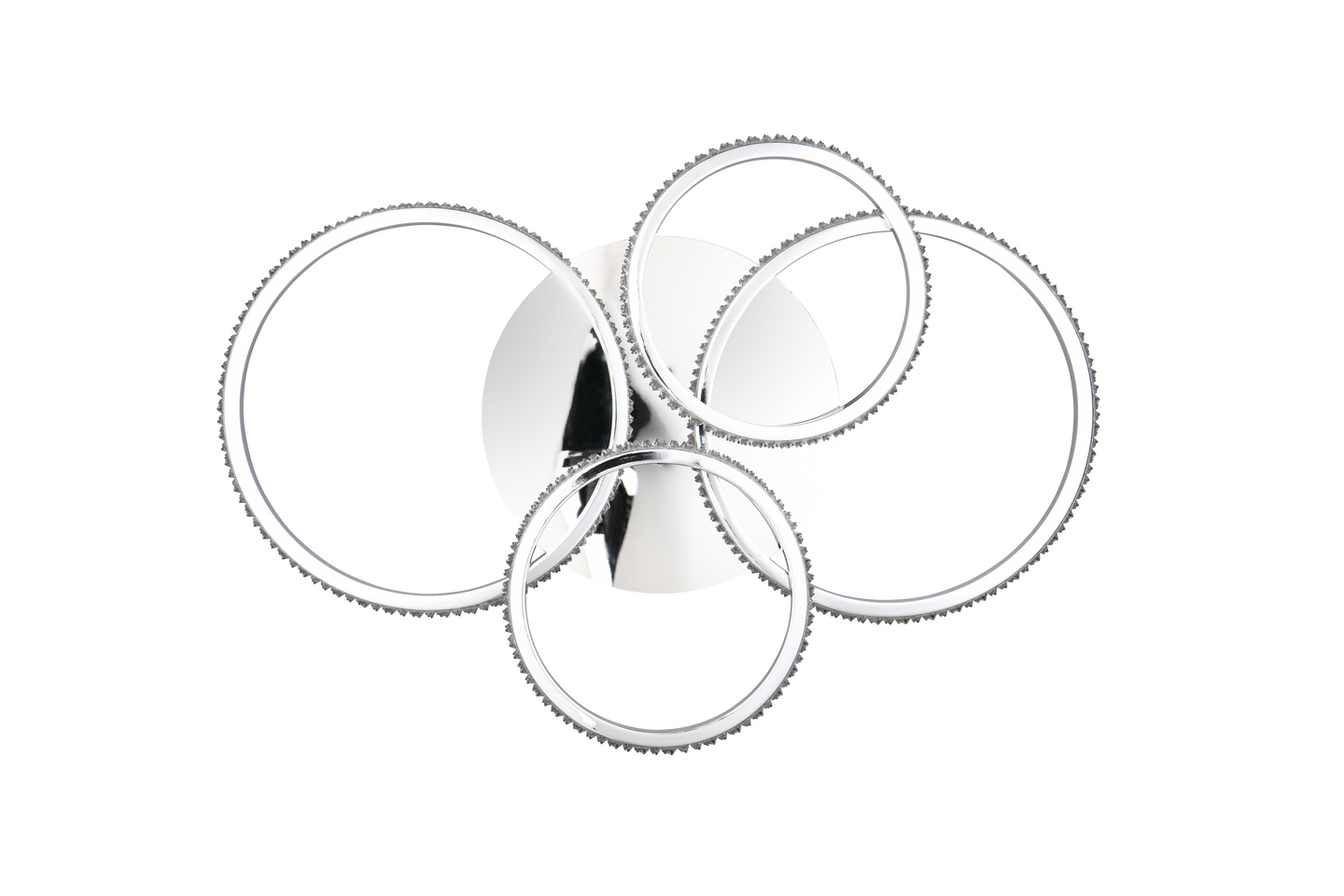 Kattovalaisin TRIO Cires led 27W kromi/kristalliefekti 4000K