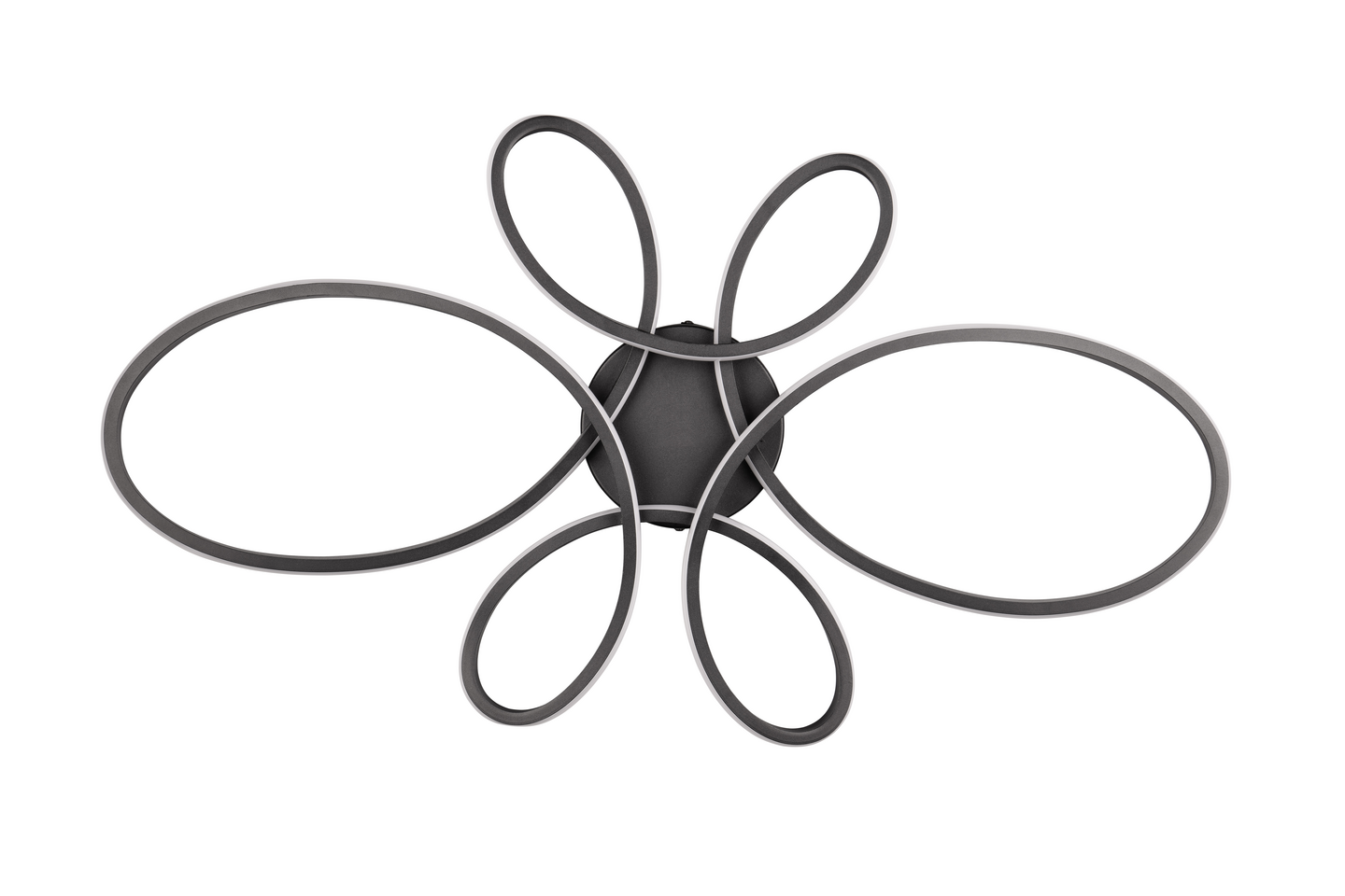 Kattovalaisin TRIO Fly 32W 83 cm mattamusta