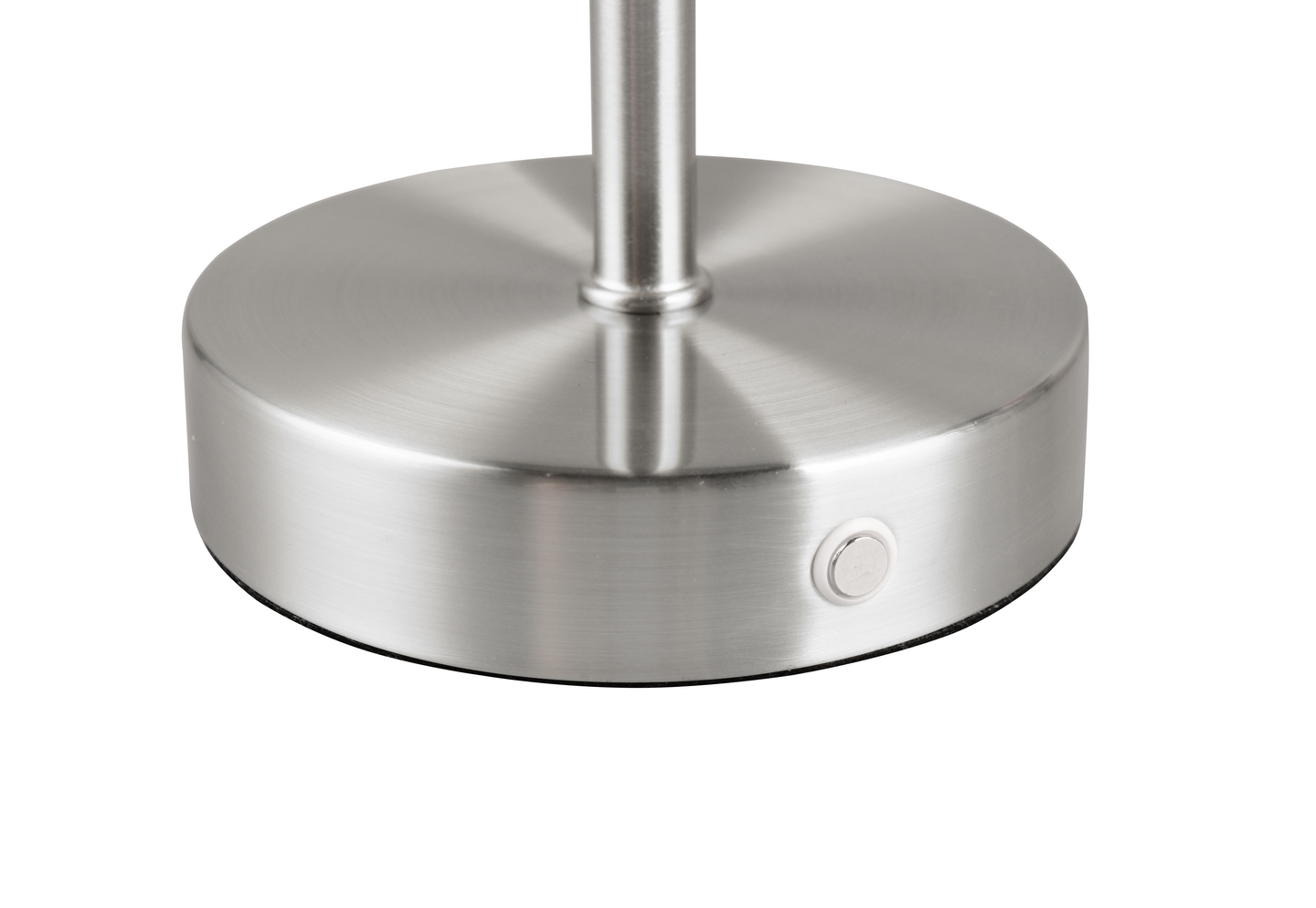 Pöytävalaisin TRIO Jeff led 1,5W 120lm harjattu teräs ladattava