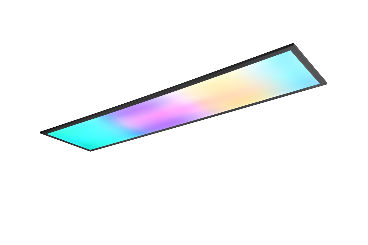 Plafondi TRIO Beta 31W 120 cm mattamusta RGBW