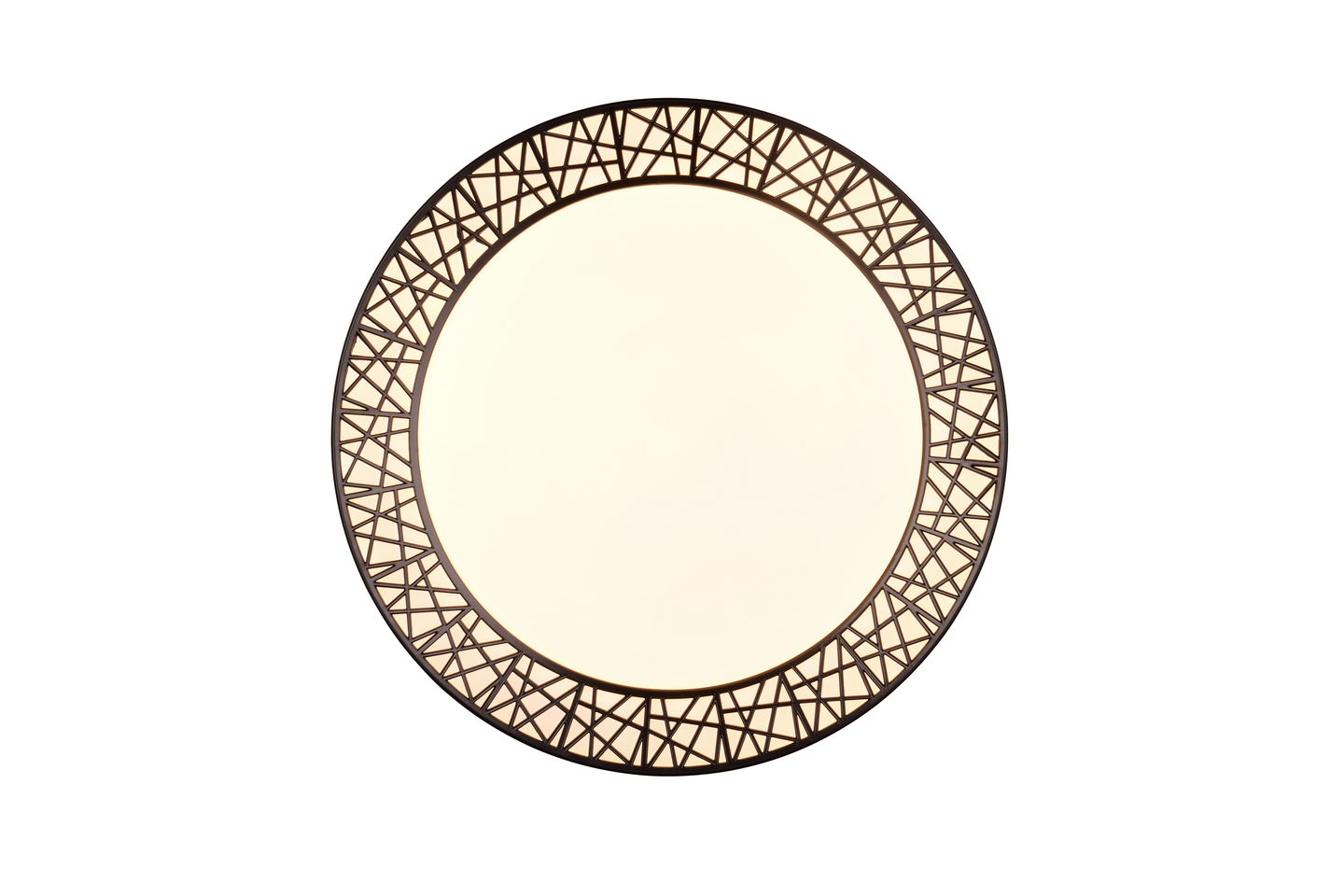 Plafondi TRIO Cluster 40W 48 cm musta