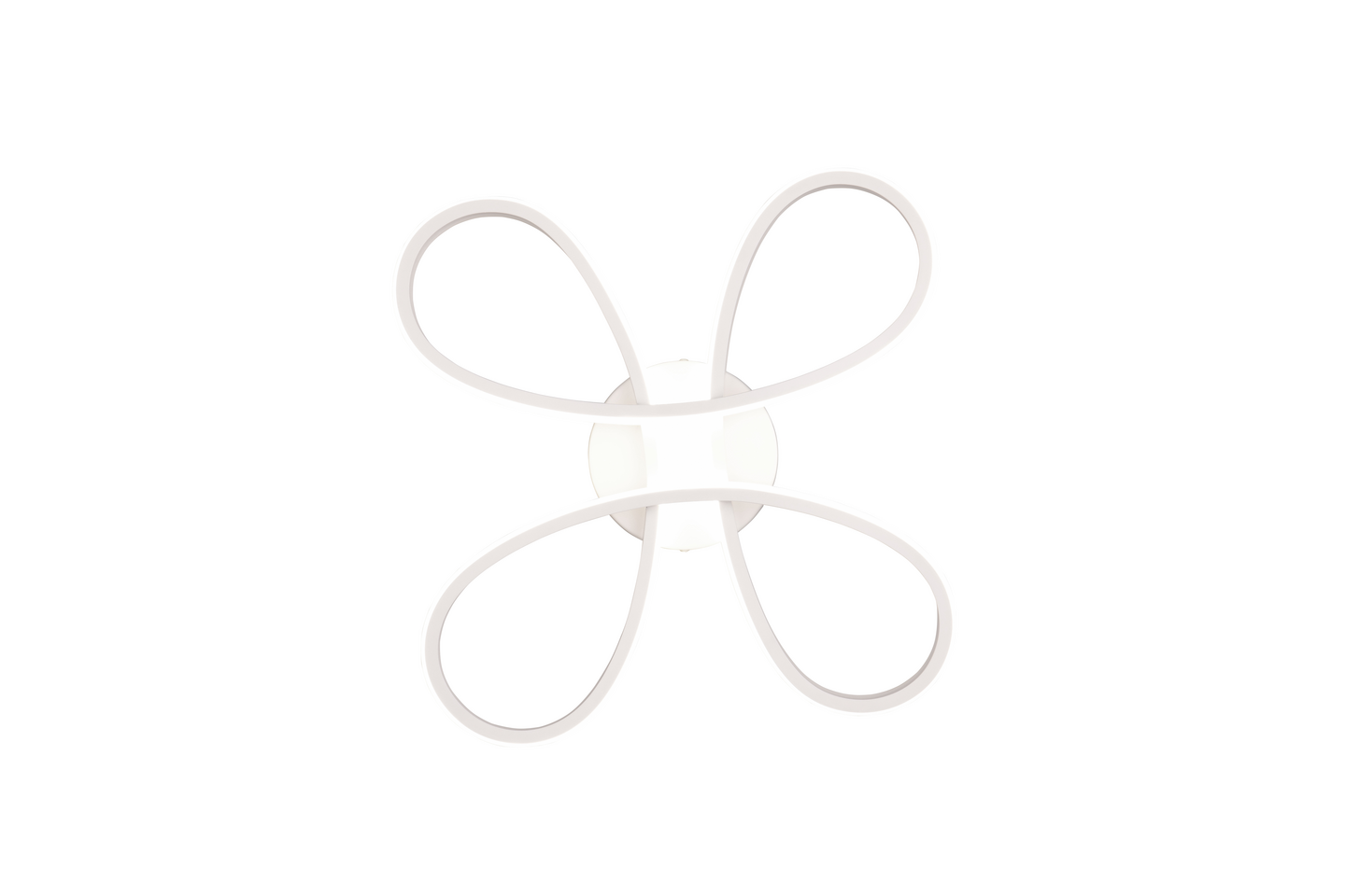 Kattovalaisin TRIO Fly 22W 40 cm mattavalkoinen 4000K