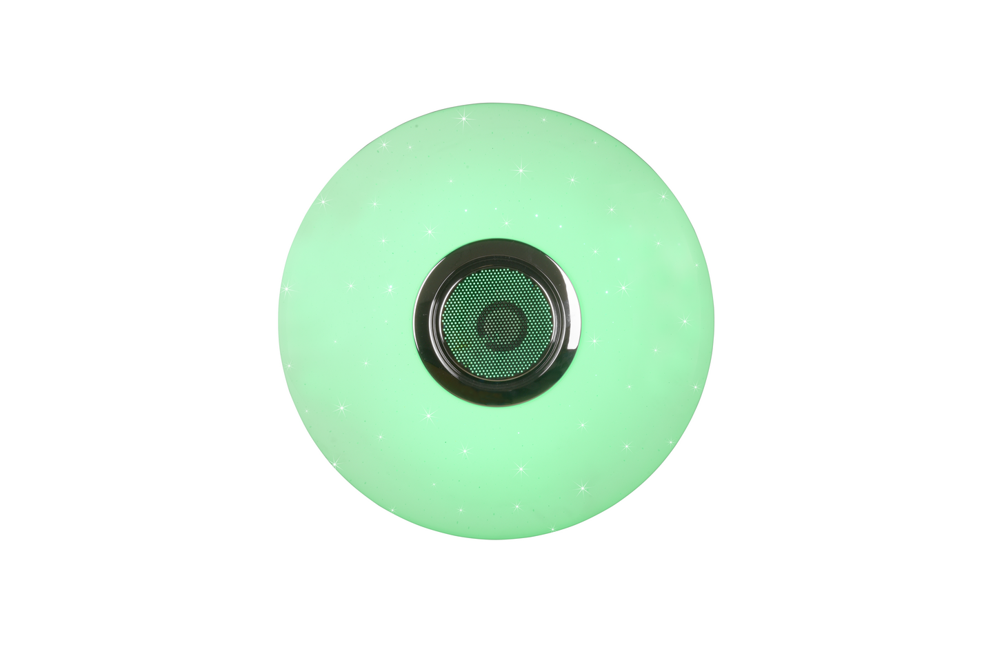 Plafondi TRIO Musica led 15,5W bluetooth-kaiuttimella valkoinen startlight RGBW