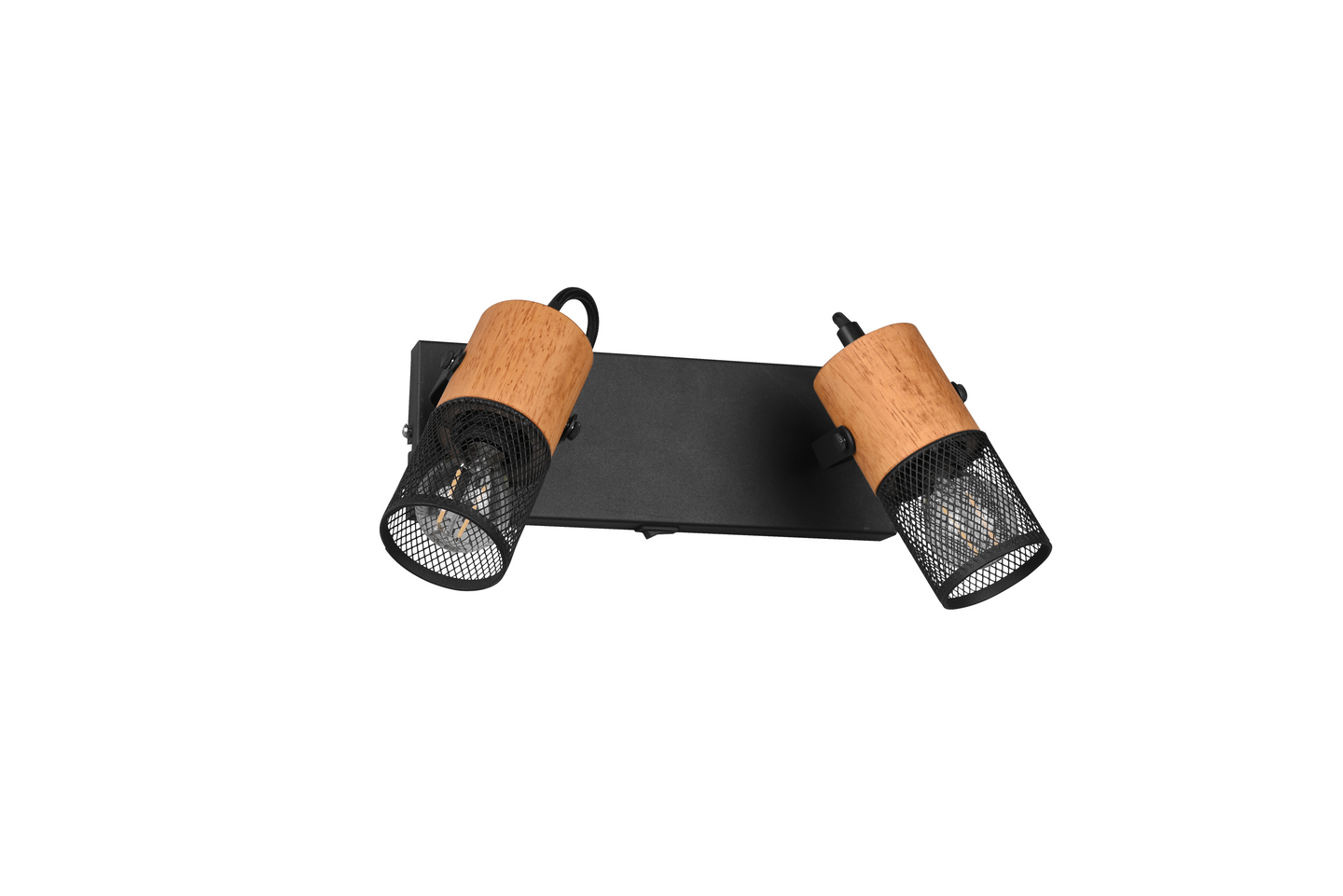 Kattospotti TRIO Tosh 2-osainen E14 mattamusta