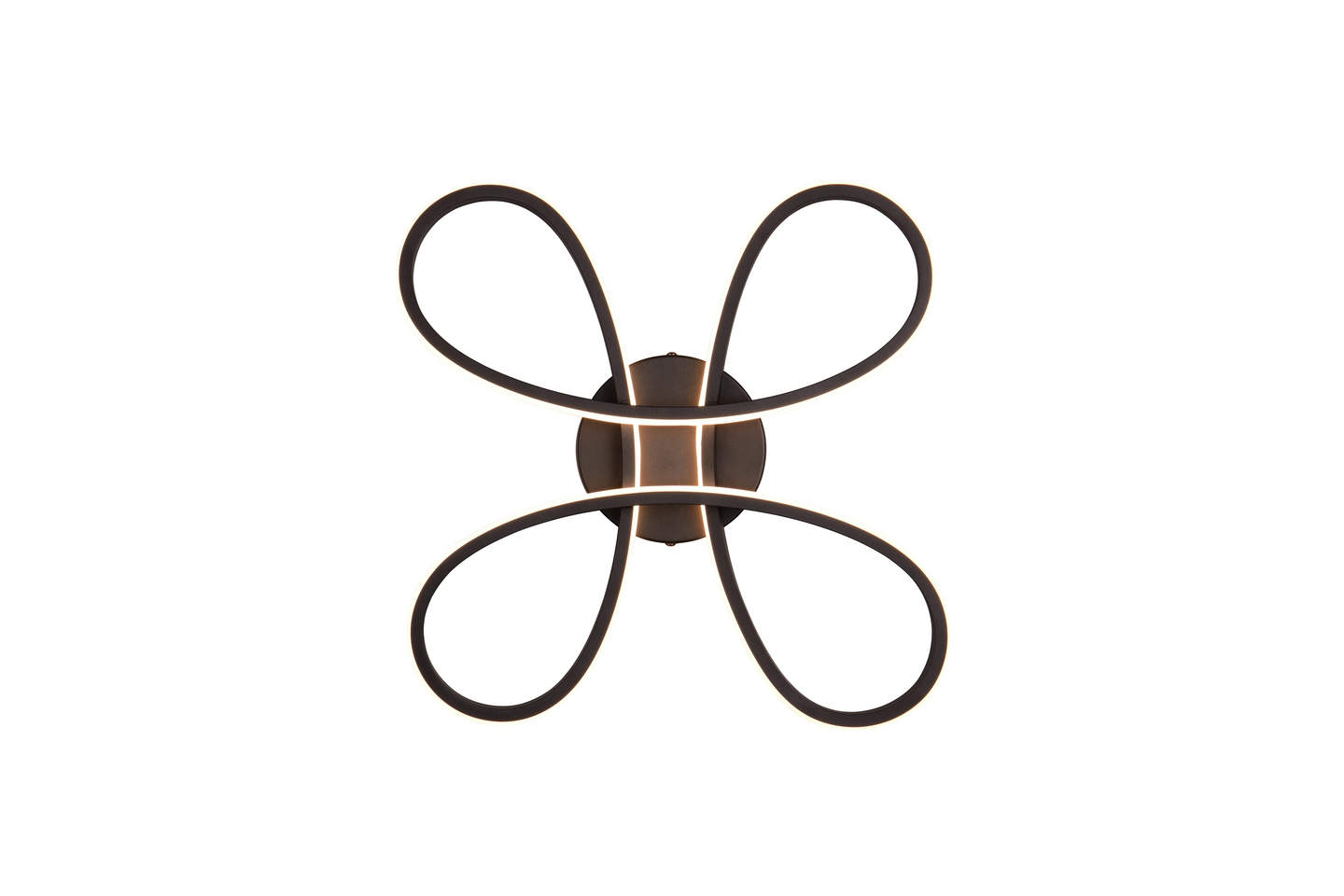 Kattovalaisin TRIO Fly 22W 40 cm mattamusta